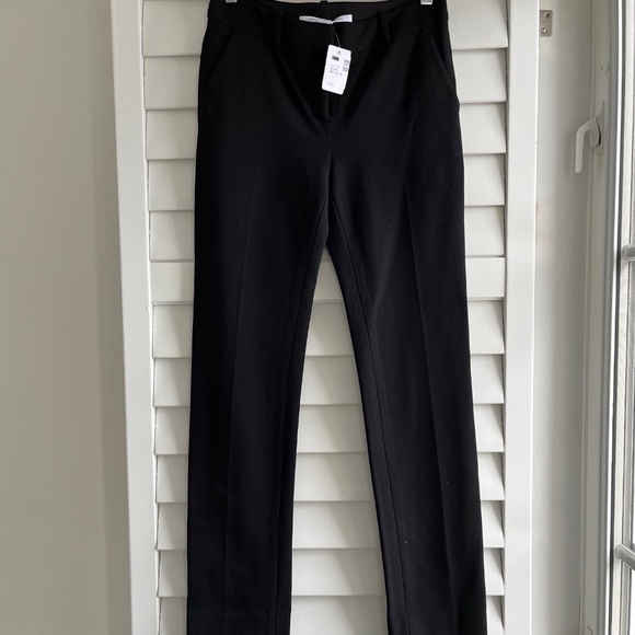 Diane Von Furstenberg - Black Tailored Dress Pants - Black - New with Tags - Picture 1 of 4